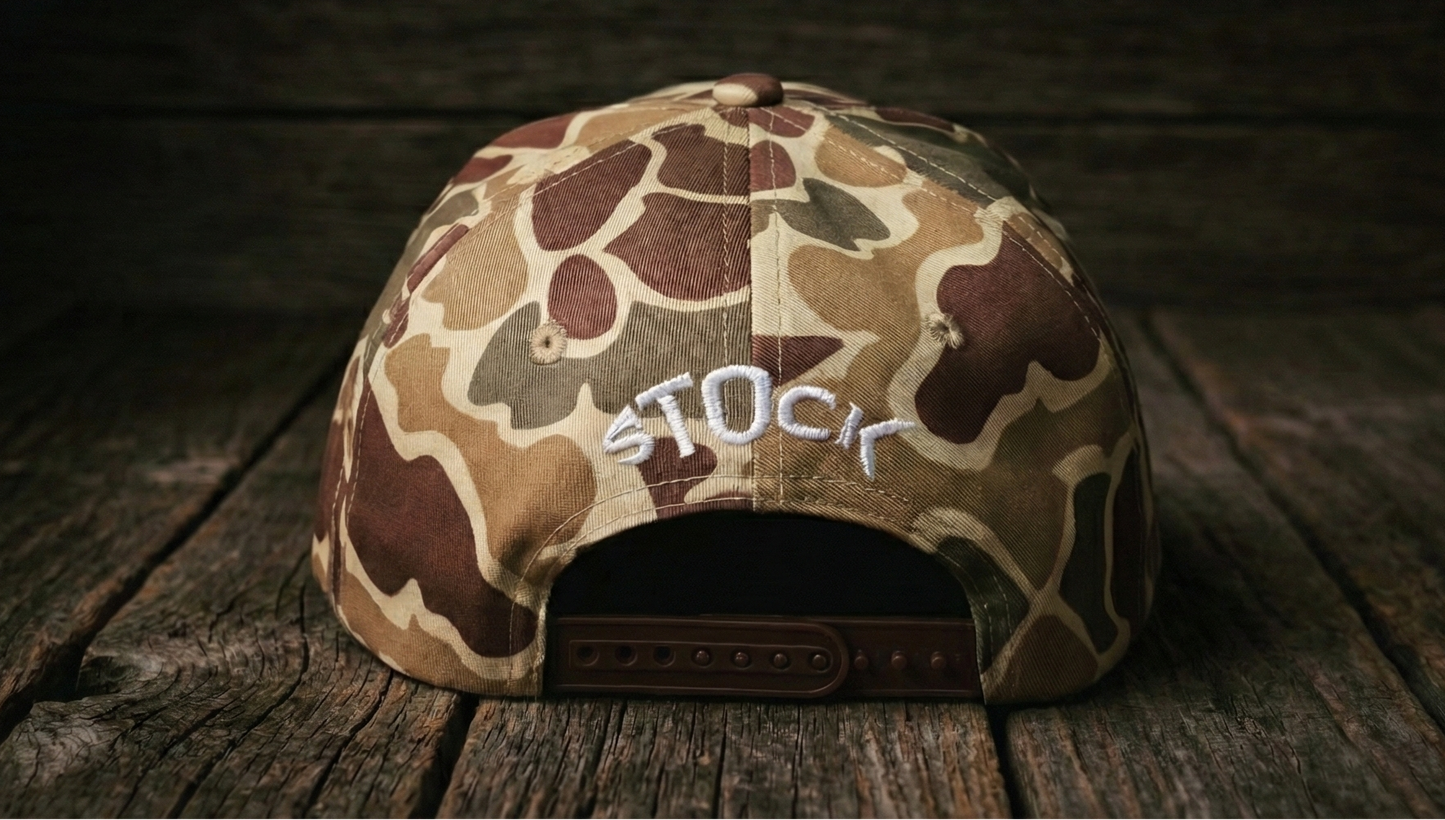 Duck Camo Scopin' Not Hopin' Largemouth Hat
