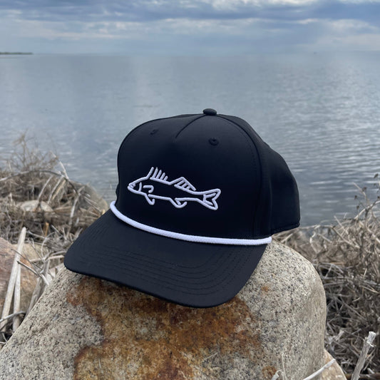 STOCK Fishing Hat - Rope Walleye