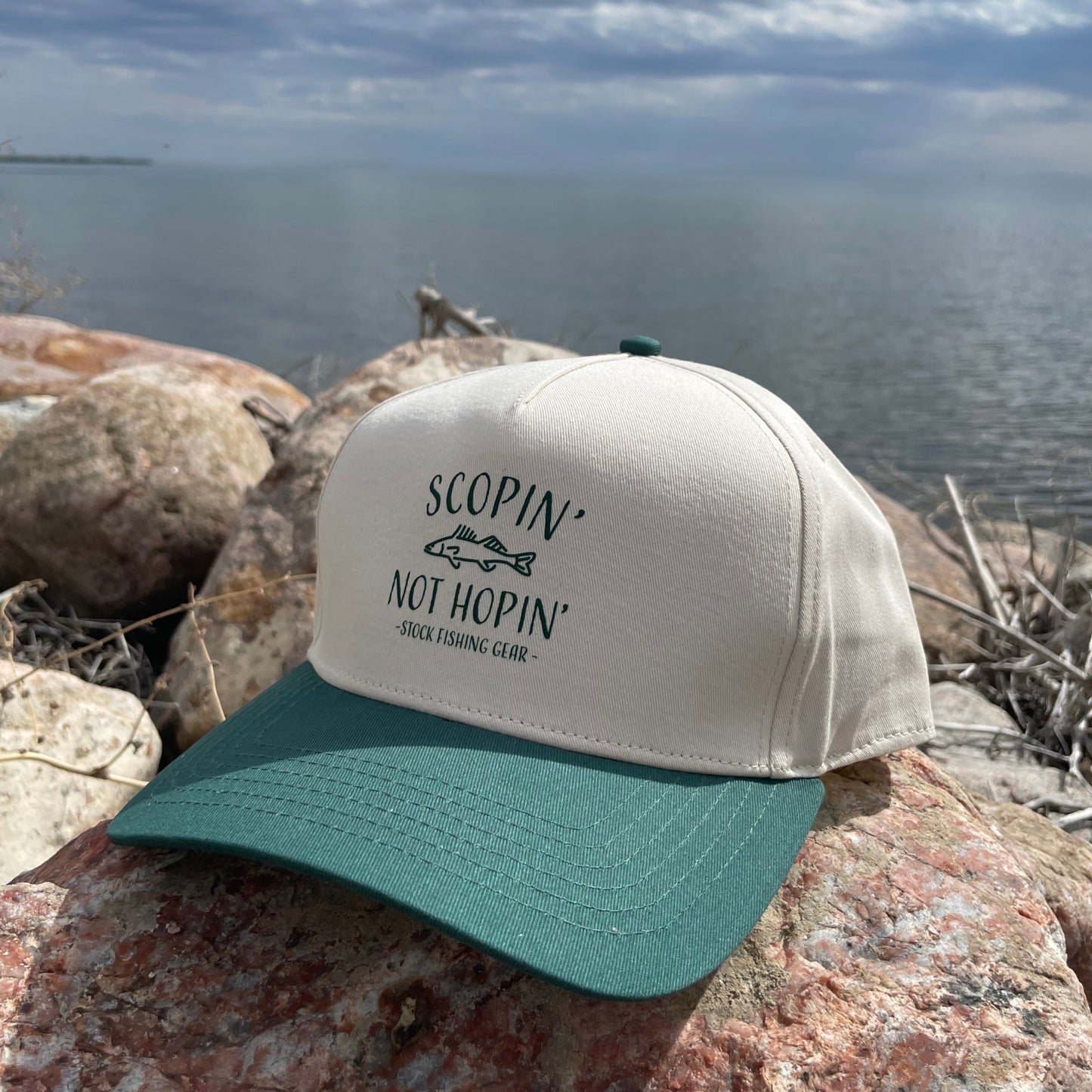 Scopin' Not Hopin Walleye Hat