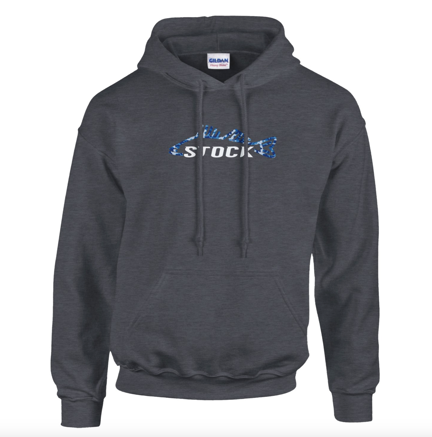 STOCK Camo Walleye Hoodie