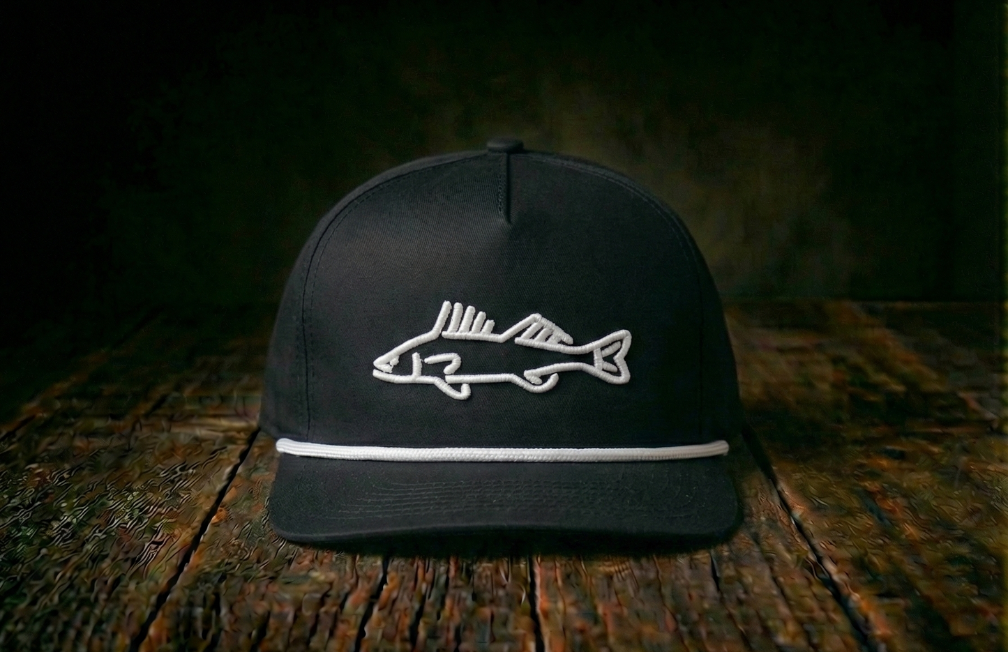 STOCK Fishing Hat - Rope Walleye