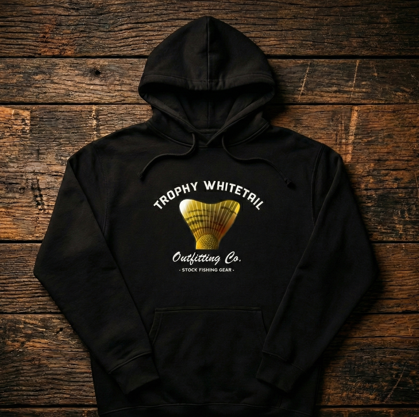 STOCK Hoodie: Trophy Whitetail Walleye