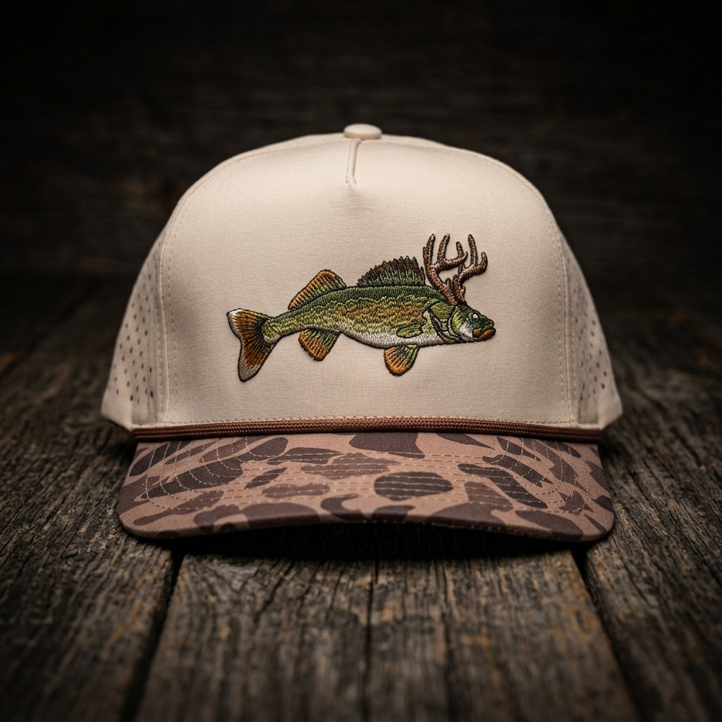 Trophy Whitetail Walleye Hat