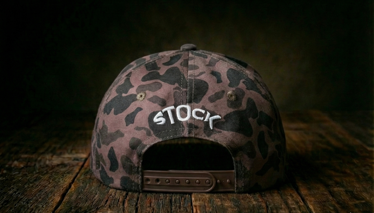 Duck Camo Walleye Rope Hat