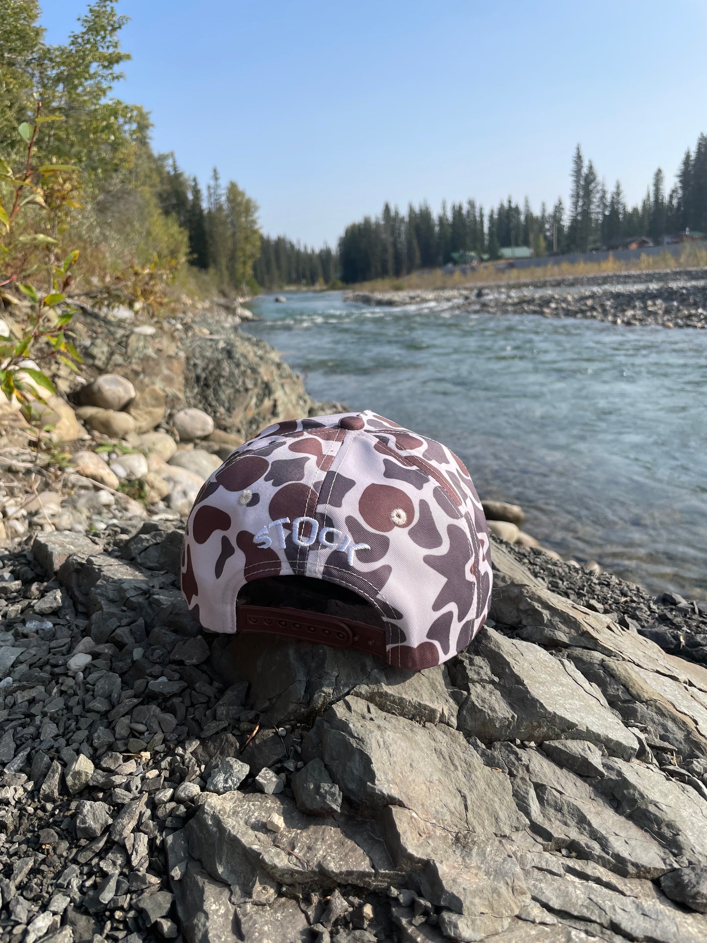 Duck Camo Rope Brown Trout Hat