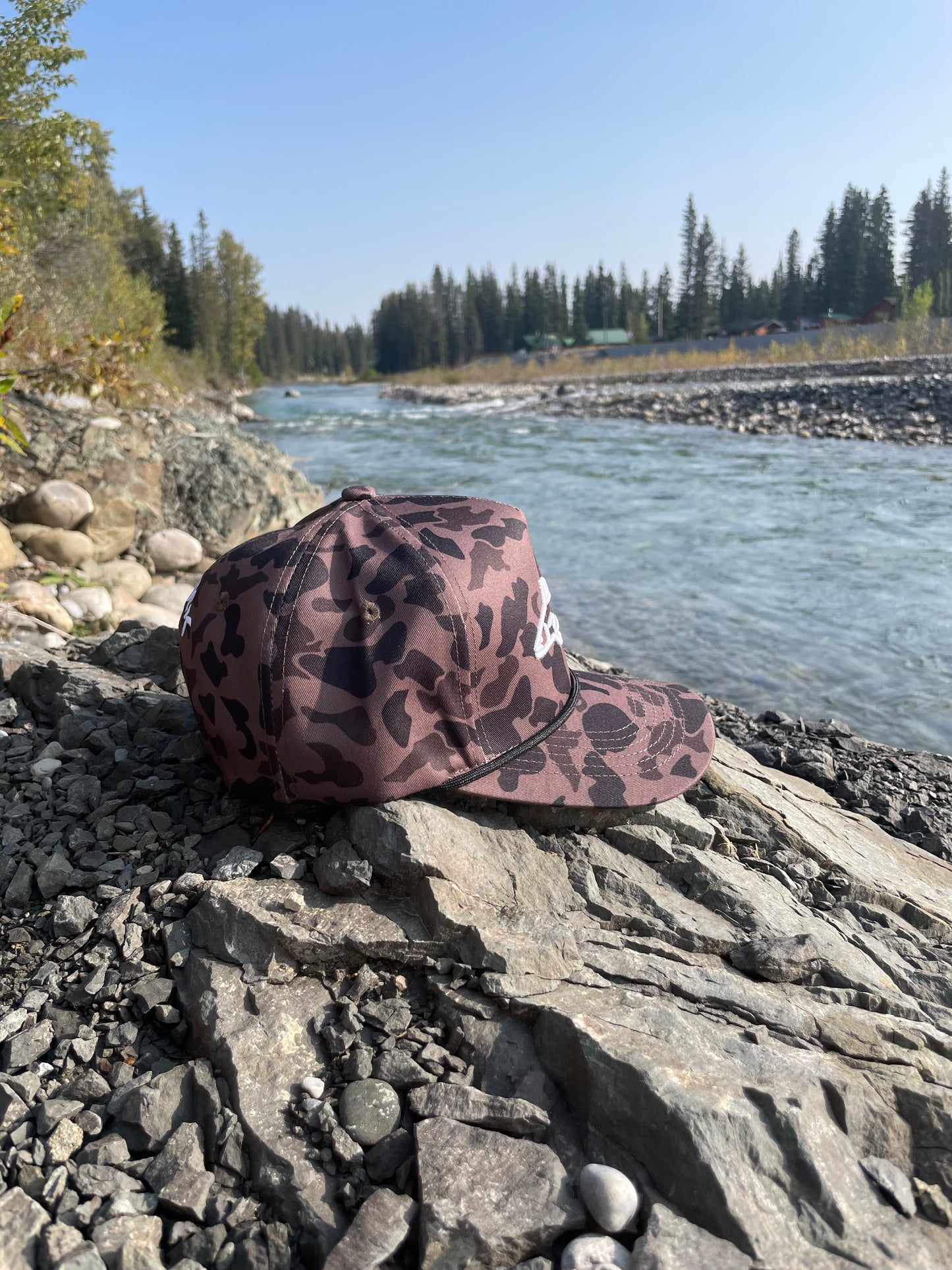 Duck Camo Walleye Rope Hat